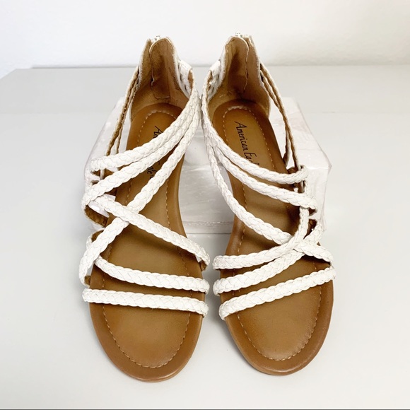 American Eagle Outfitters Shoes - American Eagle White Sandals
